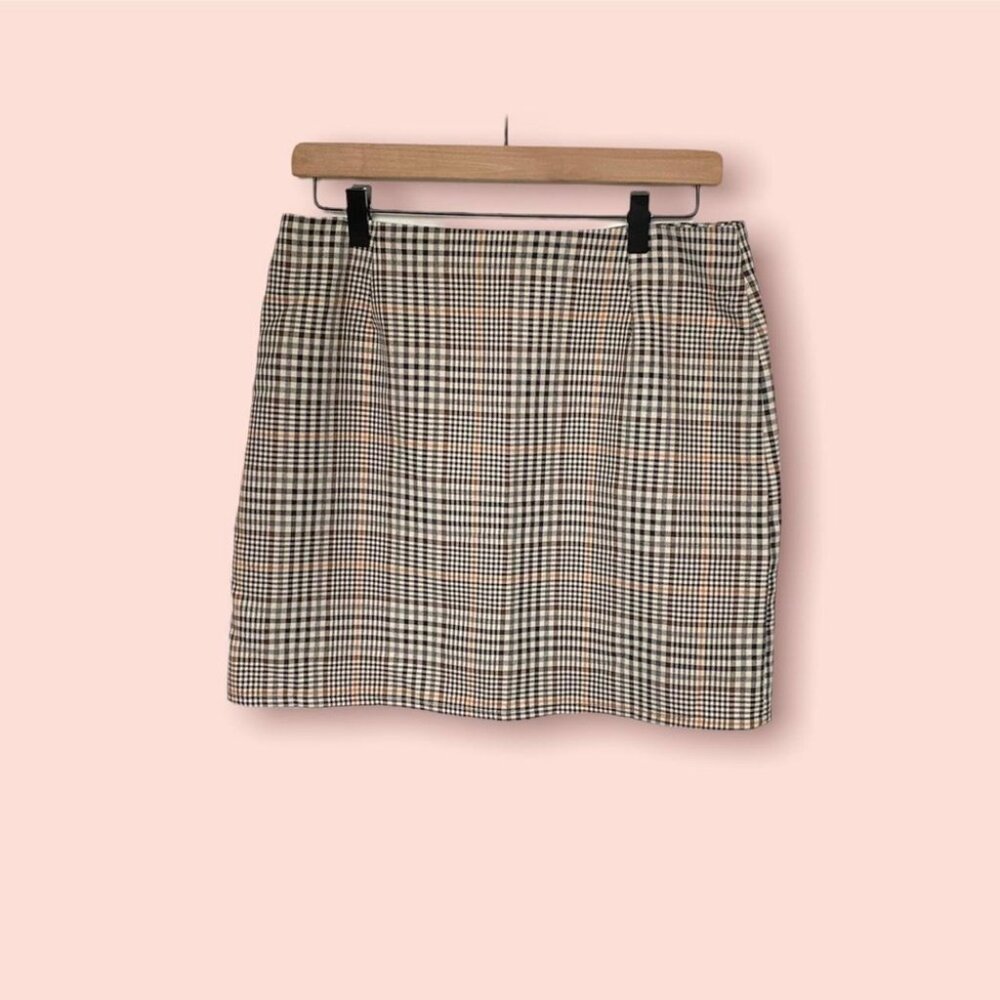 plaid checkered mini skirt from Nasty Gal. - size 8
